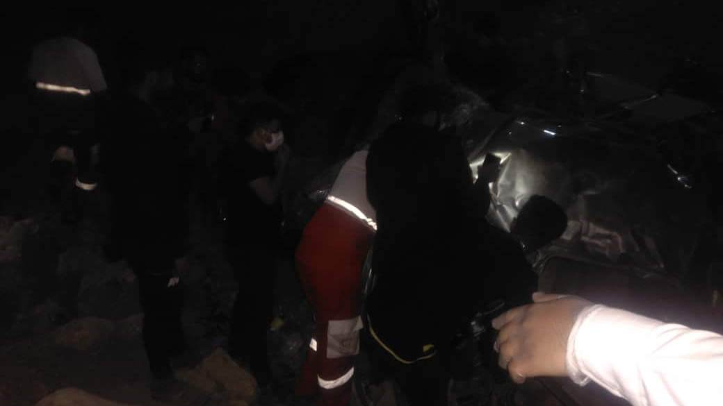 رهاسازی و انتقال 3 مصدوم در تصادف جادهای شهرستان کوهرنگ